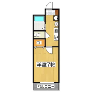 アルビーコート【3階】の間取り