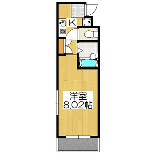 パンセ堀川【5階】の間取り