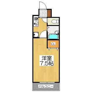 グランデヴェラ【4階】の間取り