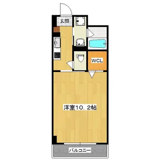 カノン雁金【4階】の間取り