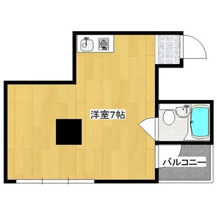 カーサデ河原町【5階】の間取り