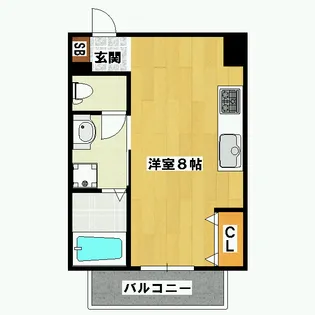 BREAD GARDEN(ブレッドガーデン)【5階】の間取り