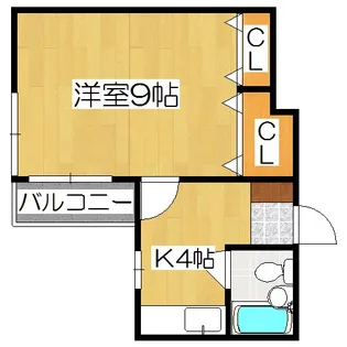 第二正美堂ビル【3階】の間取り