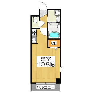 エスト堀川【6階】の間取り