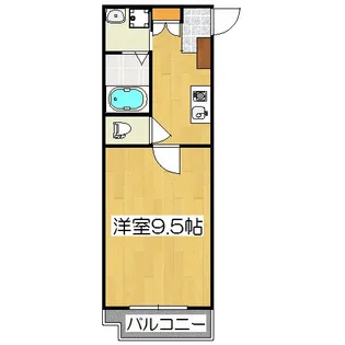 CASA YAMABUN2【7階】の間取り