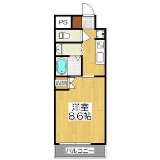 LUXENE UMEKOJI−KYOTONISHI(ラグゼナ梅小路京都西)【5階】の間取り