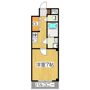 アパルトマン505【2階】の間取り