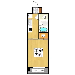 ル・パルトネール西大路御池【4階】の間取り