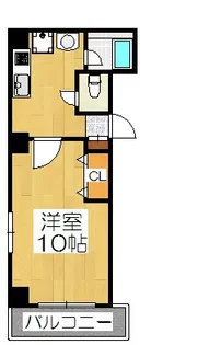 カーサ・ デ・古都【3階】の間取り