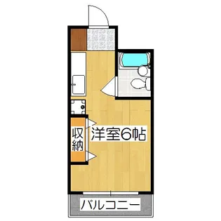 カーサ・ドマーニ(中京)【4階】の間取り