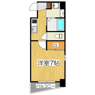 グランドパレス大宮五条【8階】の間取り
