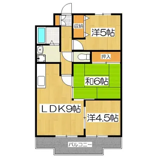 フローラみずほ【5階】の間取り