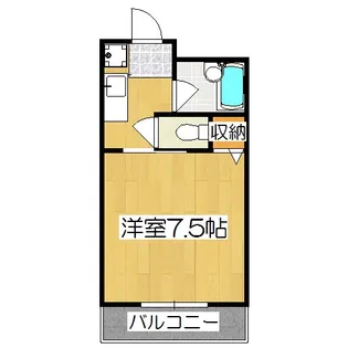 CASA井【2階】の間取り