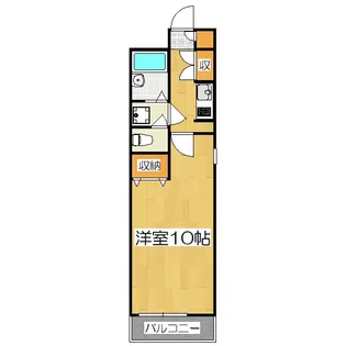 河原町御池竹内ビルディング【8階】の間取り