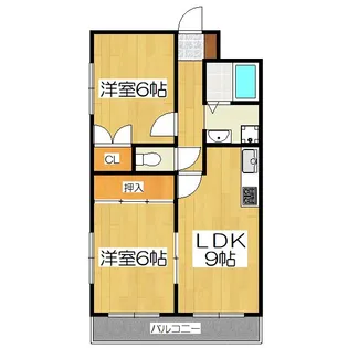 グランフォルム西院【4階】の間取り