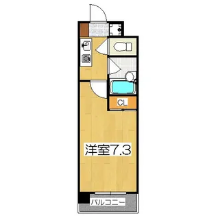 サンシティ四条西洞院【3階】の間取り