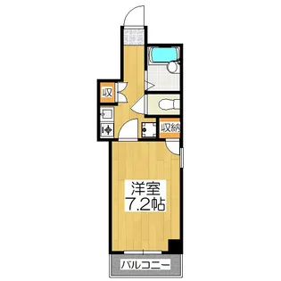 エステムコート御所南【5階】の間取り