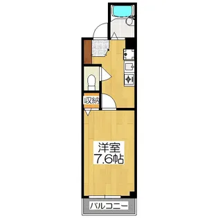 エフラス京都御所西(旧:NHKビル)【5階】の間取り