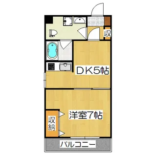 ドルフィンV【4階】の間取り