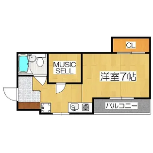 あいのまちはうす【3階】の間取り