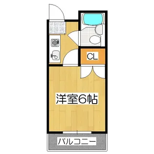 サン・ウエスト【3階】の間取り