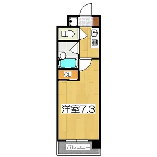 サンシティ四条西洞院【4階】の間取り