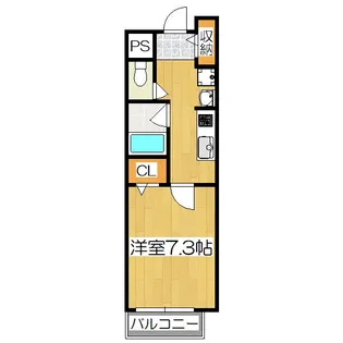 辻が花【4階】の間取り