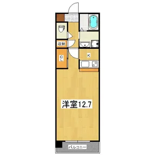 サンロイヤル三条【5階】の間取り