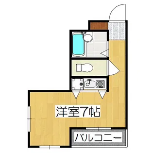 クリーンリビング四条大宮【11階】の間取り