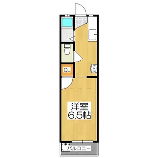 北山ヒルズC【2階】の間取り