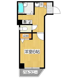 オルティー【4階】の間取り