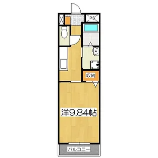 La・KIYAMIYASSO【2階】の間取り