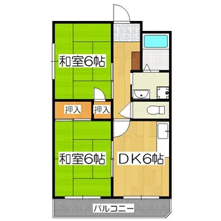 セブンロード【3階】の間取り