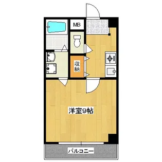 エテルノポッソ【3階】の間取り