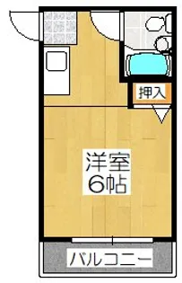 ベルク穂高【3階】の間取り