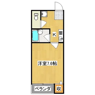 レジデンス和光【3階】の間取り
