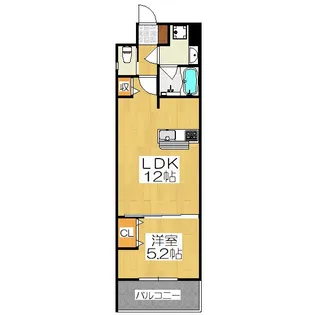 ベラジオ雅び京都三条通【10階】の間取り