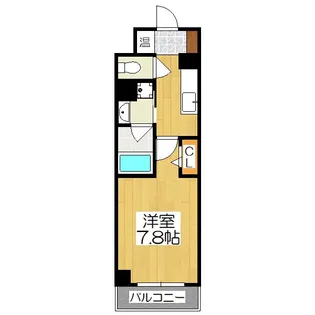 WILL-21 烏丸御池【10階】の間取り