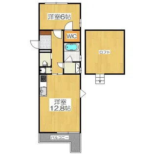 ブローニュ府庁前【3階】の間取り