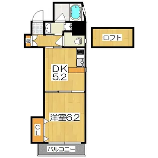 ブローニュ姉小路【8階】の間取り