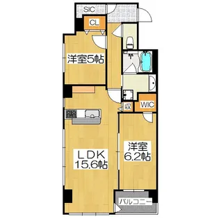 STANDZ河原町五条【8階】の間取り