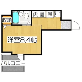 Gloire烏丸五条(グロワール)【4階】の間取り