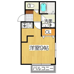 Park Side 秀泉【3階】の間取り