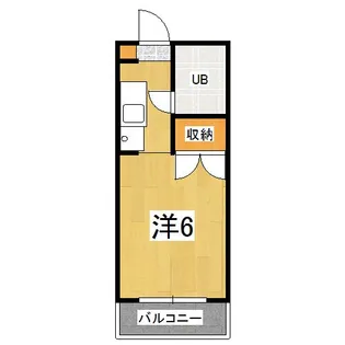 デイジーコート【5階】の間取り