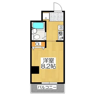 Gloire烏丸五条(グロワール)【11階】の間取り