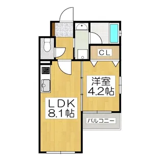 べラジオレガシー西洞院松原【5階】の間取り