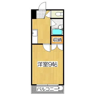 BOIS DE BOULOGNE(ボワードブローニュ)【1階】の間取り