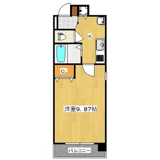 プロスペクト河原町五条【6階】の間取り