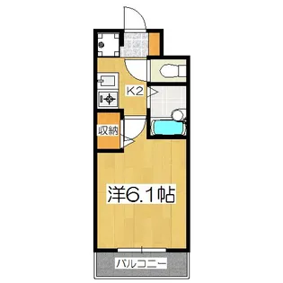 プレサンス京都四条烏丸【10階】の間取り