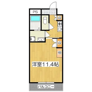 グランパークポラリス【1階】の間取り